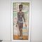 Etiennette Johan, Postkubistische Figur, 1950er, Öl auf Leinwand, gerahmt 2