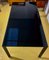 Vintage Dining Table in Black Glass with Extension, 1960s, Image 10