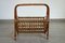 Rattan Magazine Rack, 1960s 6