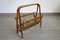 Rattan Magazine Rack, 1960s 1