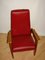 Roter Vintage Sessel, 1970er 1