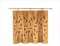 Consolle in legno esotico con ripiano in resina, anni '90, Immagine 3