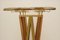 Console Table in Exotic Wood with Resin Top, 1990s 8