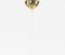 Finnish Brass Pendant Lamp by Paavo Tynell for Idman, 1950s, Image 3