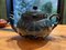 Vintage Blue Ceramic Teapot 2