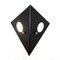 Black Metal Night Owl Wall Lamp from Raak, Netherlands, 1960s 3