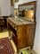 Art Deco Buffet in Mahogany, Gilded Bronzes and White Marble 6