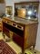 Art Deco Buffet in Mahogany, Gilded Bronzes and White Marble 5