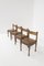 Four Vintage Chairs by Silvio Coppola for Bernini , 1970, Set of 4 6