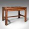 Edwardian English Oak Luggage Rack or Nightstand, 1910s, Image 2