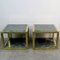 Brass and Marble Side Tables, 1970s, Set of 2, Image 1