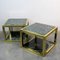 Brass and Marble Side Tables, 1970s, Set of 2 3