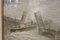 Escena portuaria, siglo XX, óleo sobre lienzo, enmarcado, Imagen 8