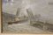 Escena portuaria, siglo XX, óleo sobre lienzo, enmarcado, Imagen 5
