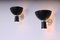 Black Diabolo Wall Sconces from Stilnovo, 1950s, Set of 2, Image 12