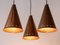 Large Scandinavian Modern Copper Pendant Lamp, 1950s, Image 14