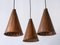 Large Scandinavian Modern Copper Pendant Lamp, 1950s 13