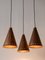 Large Scandinavian Modern Copper Pendant Lamp, 1950s 8