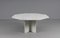 Italian White Carrara Marble Coffee Table, 1970s, Image 1