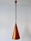 Copper Pendant Lamp by E. S. Horn Aalestrup, Denmark, 1950s, Image 3