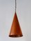 Copper Pendant Lamp by E. S. Horn Aalestrup, Denmark, 1950s, Image 6