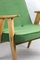366 Sessel aus hellgrünem Samt von Józef Chierowski, 1970er 2