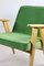 366 Lounge Chair in Light Green Velvet by Józef Chierowski, 1970s 3