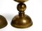 Large Mid-Century Candlesticks in Brass, 1950s, Set of 4, Image 18