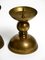 Large Mid-Century Candlesticks in Brass, 1950s, Set of 4 5