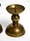 Large Mid-Century Candlesticks in Brass, 1950s, Set of 4, Image 5