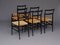 Leggera Chairs by Gio Ponti for Figli di Amedeo, Cassina, 1950s, Set of 6 5
