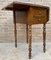 English Regency Walnut Table with Wings, 1890s 4