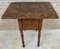 English Regency Walnut Table with Wings, 1890s, Image 3