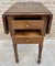 English Regency Walnut Table with Wings, 1890s, Image 15