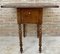 English Regency Walnut Table with Wings, 1890s, Image 1