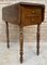 English Regency Walnut Table with Wings, 1890s, Image 11