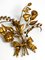 Große Florentiner Kerzenhalter aus vergoldetem Metall, 1950er, 2er Set 18