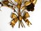 Candelabros florentinos grandes de metal dorado, años 50. Juego de 2, Imagen 17