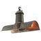 British Industrial Metal Pendant Light from Benjamin Electric Manufacturing Company, United Kingdom 1