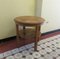 Art Deco Wood and Root Veneer Side Table, 1920s 1