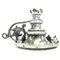 Biedermeier Silver Candleholder, Austro-Hungarian Empire, 1890s 10