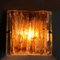 Square Wall Light in Murano Glass from Mazzega, 1970s, Image 16