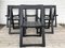 Vintage Italian Black Folding Chair by Aldo Jacober 3