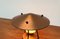 Lámpara de mesa trípode pequeña de cobre, años 50, Imagen 29