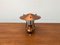 Kleine Kupfer Dreibein Tischlampe, 1950er 6