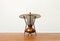 Lámpara de mesa trípode pequeña de cobre, años 50, Imagen 27