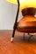 Lámpara de mesa trípode pequeña de cobre, años 50, Imagen 12