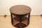 Art Deco Side Table in Walnut Veneer and Black Lacquer, France, 1930s 14