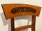 Biedermeier Dining Chair in Cherry Wood and Ink, South Germany, 1820s 4