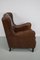 Club chair vintage in pelle color cognac, Paesi Bassi, Immagine 10